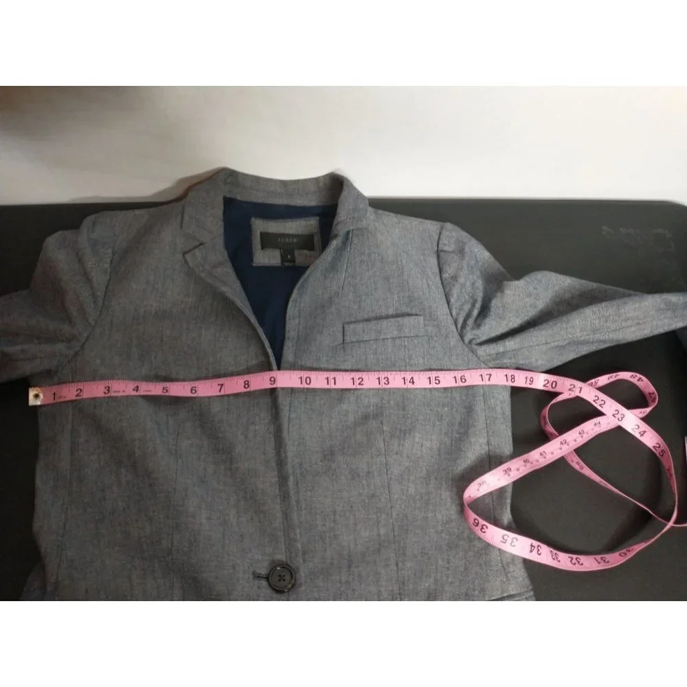 J. Crew Regent Blazer One Button in Gray, size 2